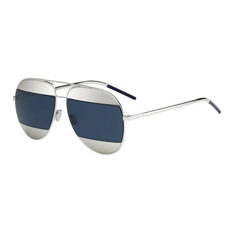 dior style mirror lenses glasses.